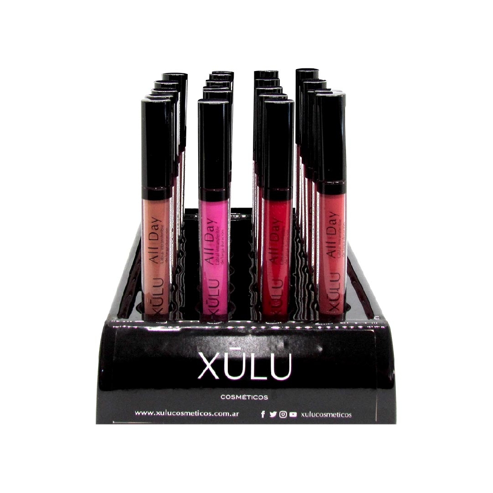 Exhibidor Labial All Day x 20 u