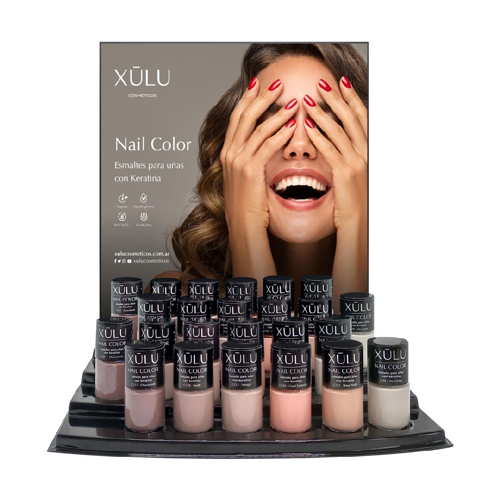 Exhibidor de Esmaltes Nail Color a Elección x 48 u