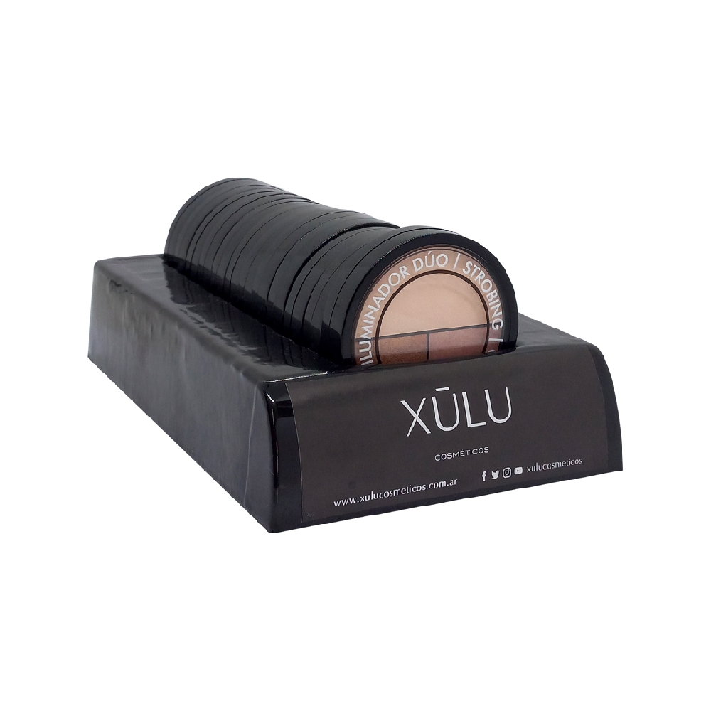Exhibidor Bandeja Iluminador Strobing Duo x 12 u