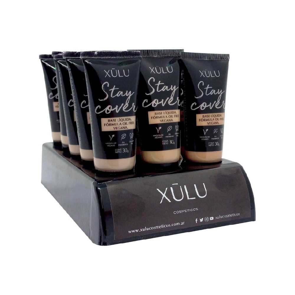 Exhibidor Bandeja Base Stay Cover x 12 u + 3 prob