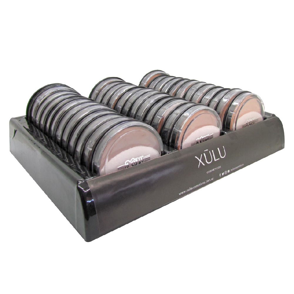 Exhibidor Bandeja Maquillaje Compacto x 36 u