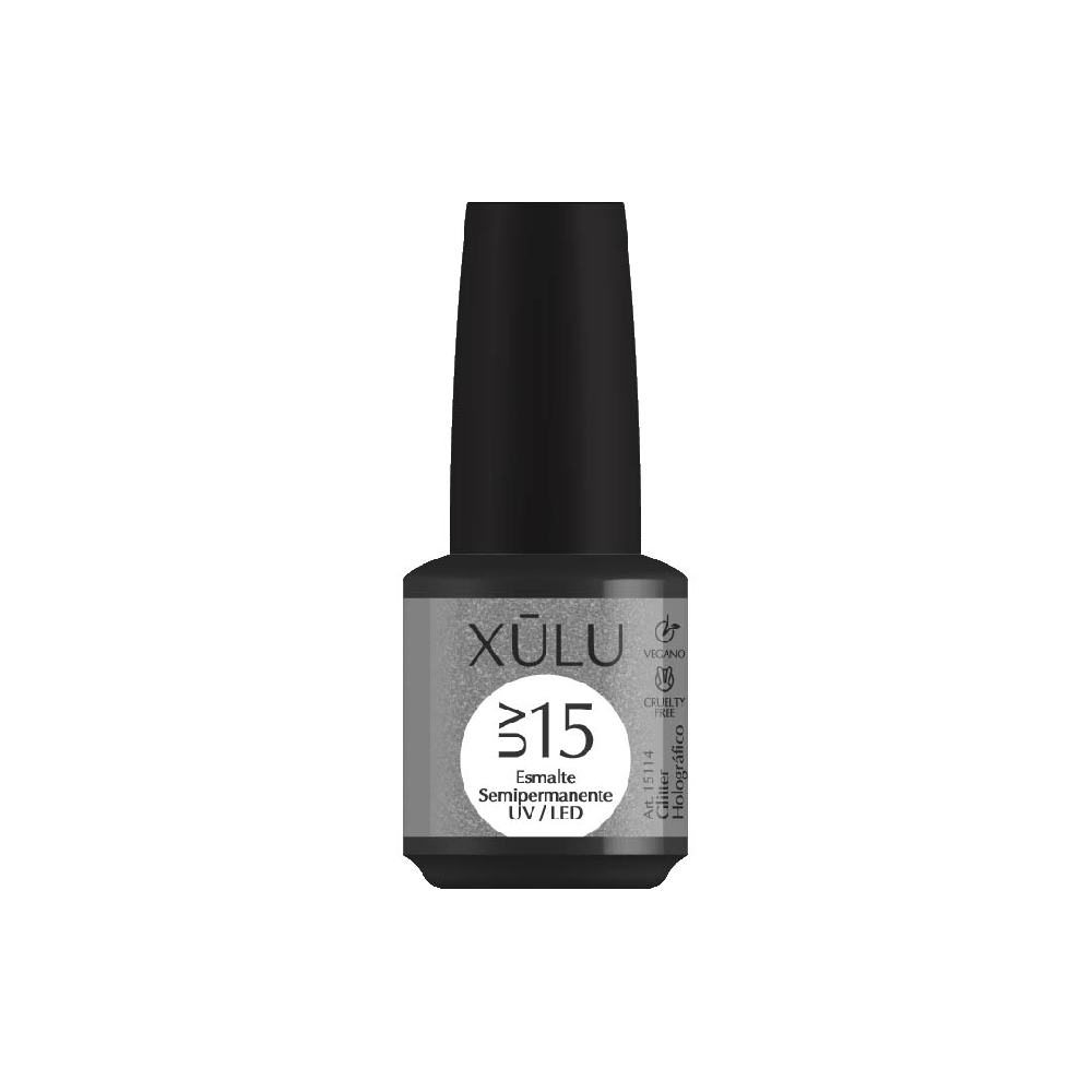 Esmalte Semipermanente UV/LED | 15114 | Glitter Holografico