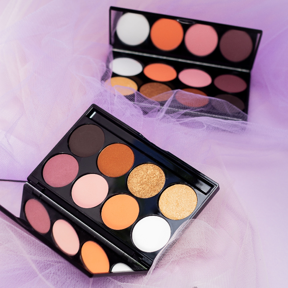 Paleta de Sombras 8 Tonos con Espejo