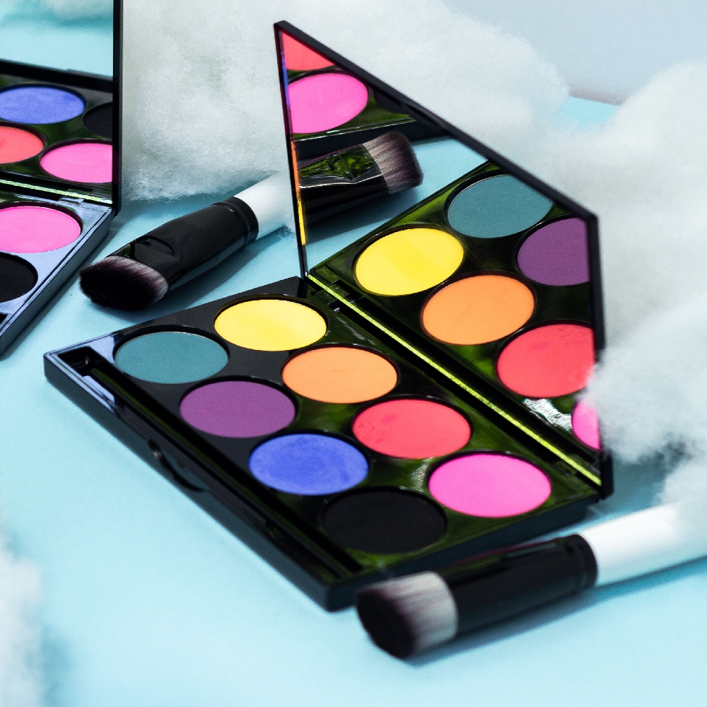 Paleta de Sombras 8 Tonos con Espejo