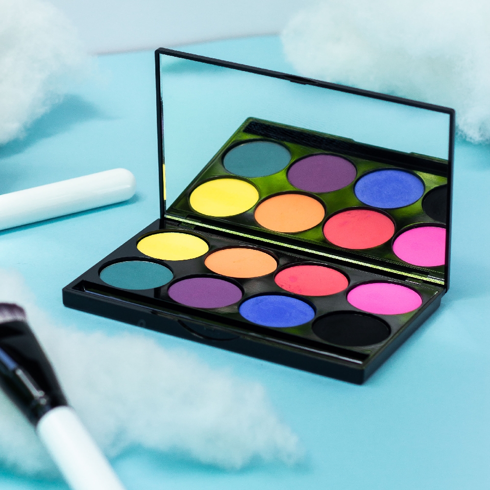 Paleta de Sombras 8 Tonos con Espejo